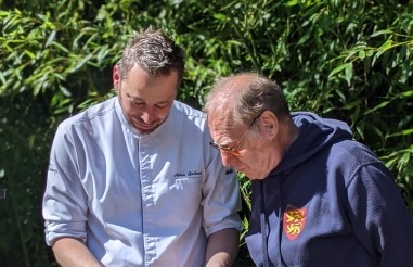 Périple gourmand avec Michel Bruneau - Chef Guilmet - Mystères dans le Calvados © Anne Perchey - PMEA (22)